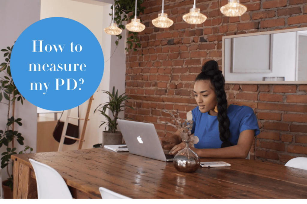 How to measure pupillary distance